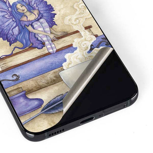 Amy Brown Bookworm Fairy Galaxy S22 Plus Skin